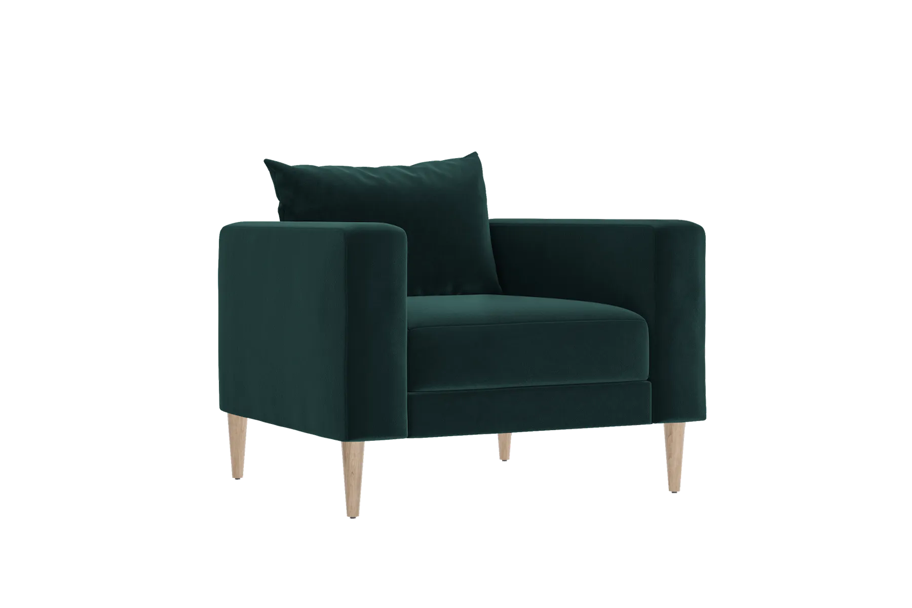 The Essential Club Chair in Recycled Velvet