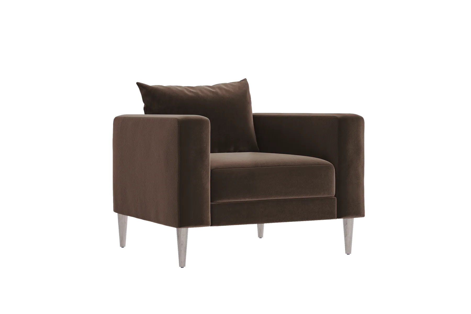 The Essential Club Chair in Recycled Velvet