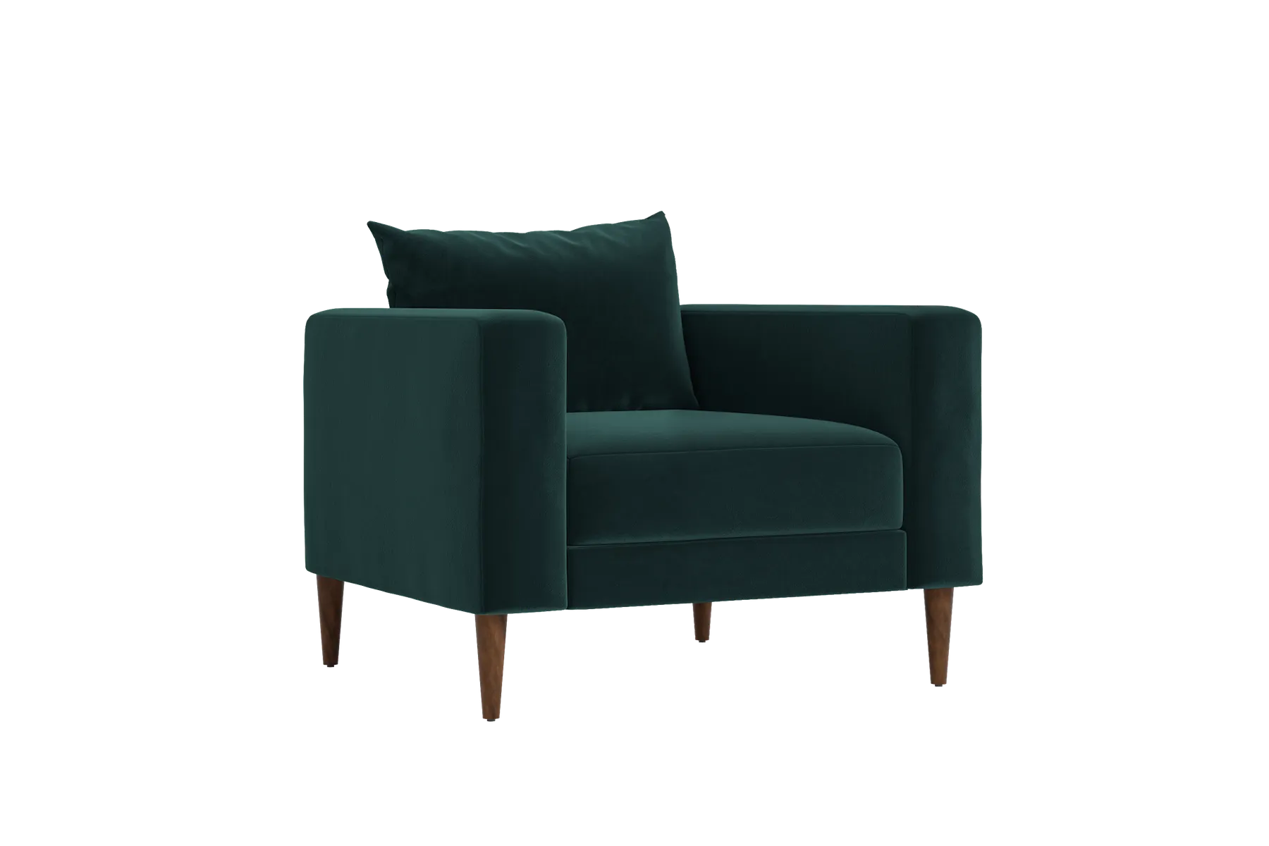 The Essential Club Chair in Recycled Velvet