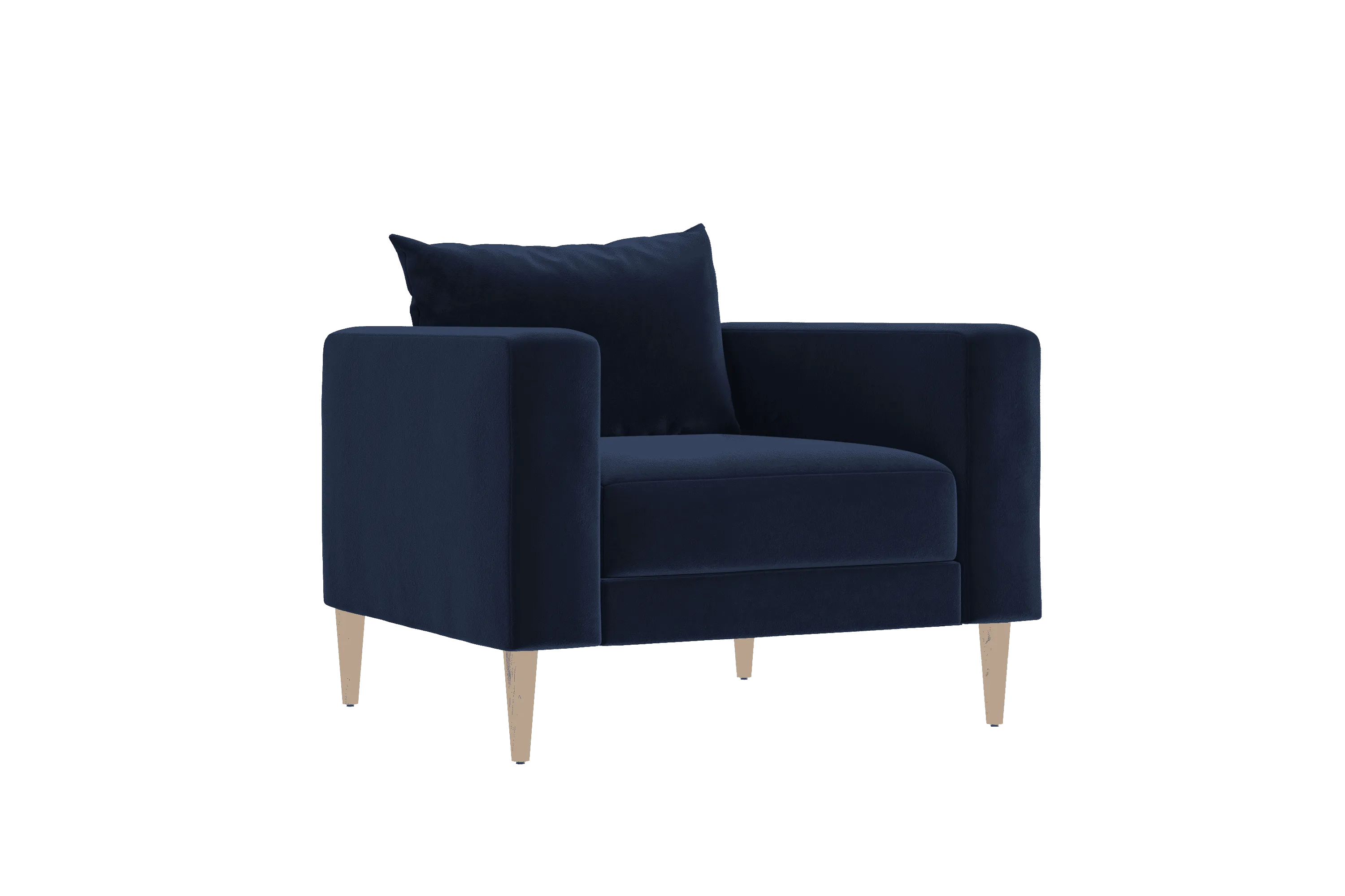 The Essential Club Chair in Recycled Velvet