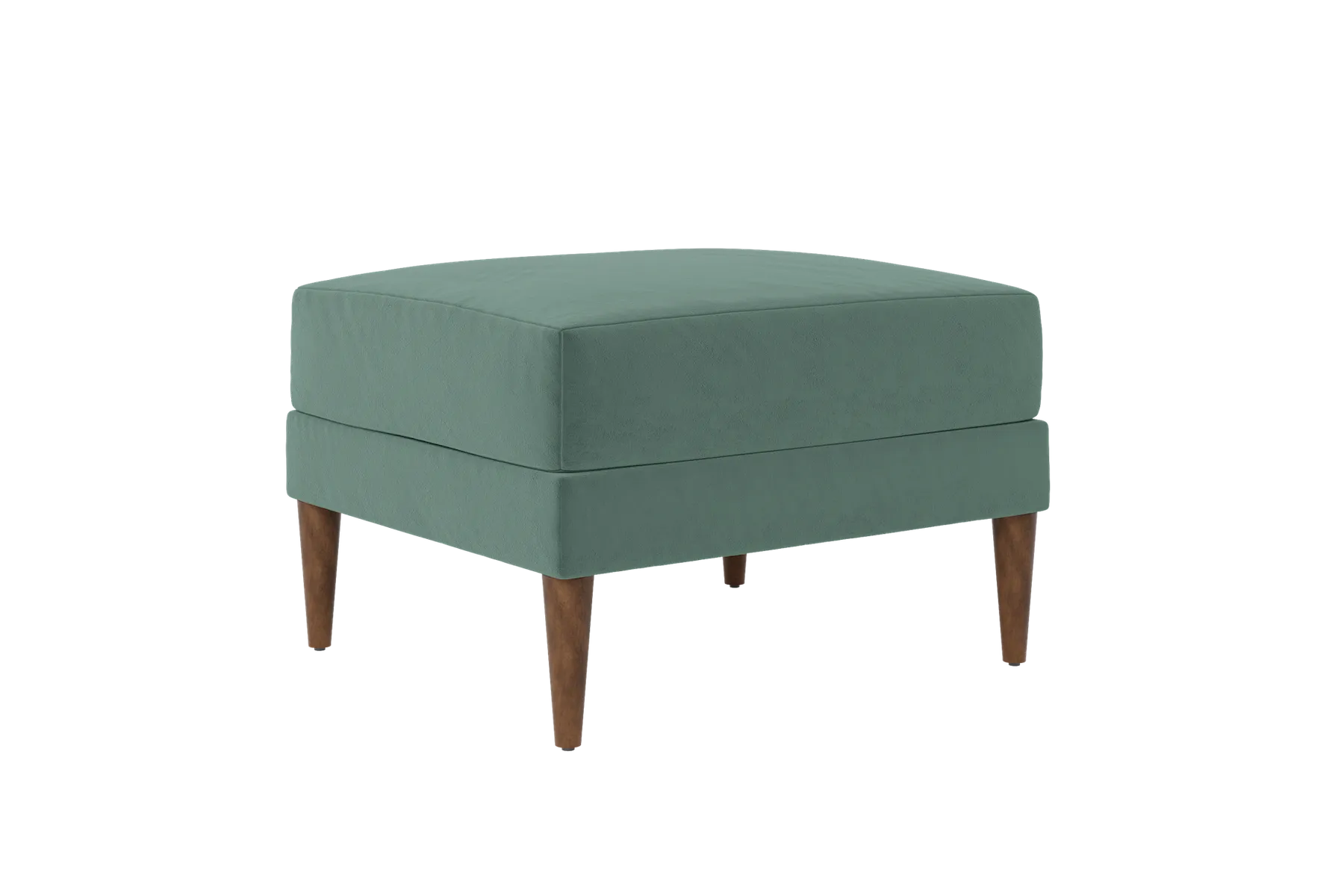 The Essential Ottoman in Recycled Velvet