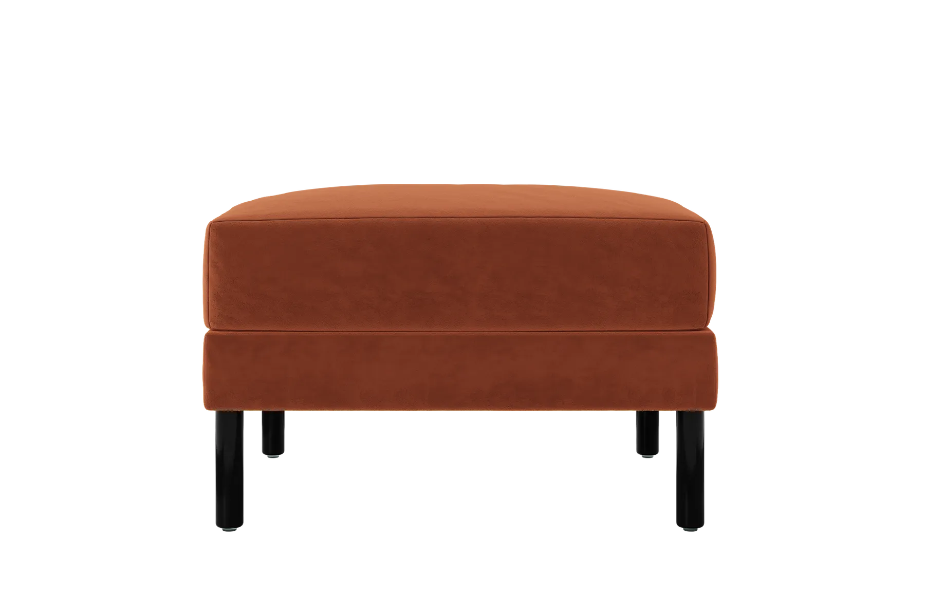 The Essential Ottoman in Recycled Velvet