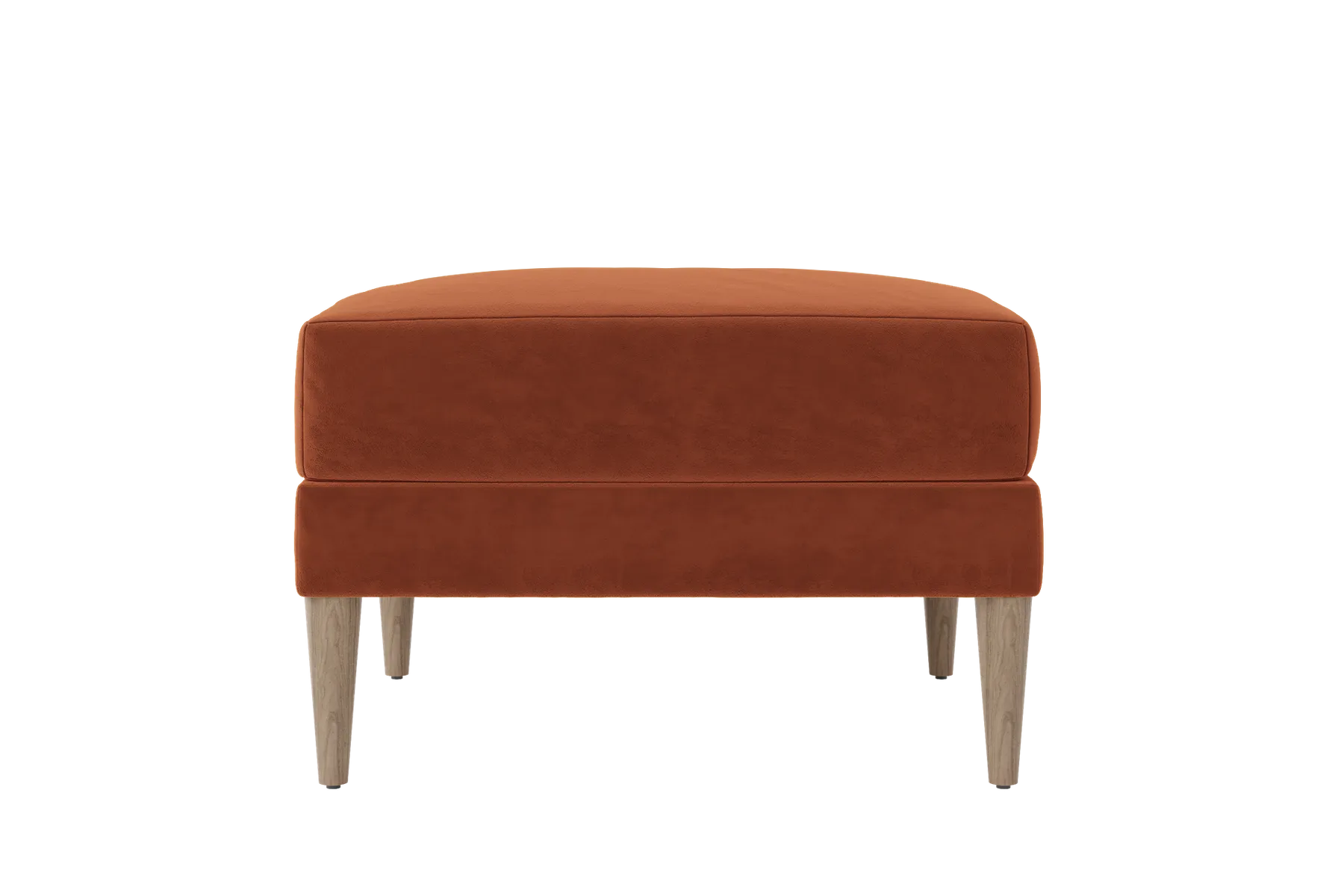 The Essential Ottoman in Recycled Velvet