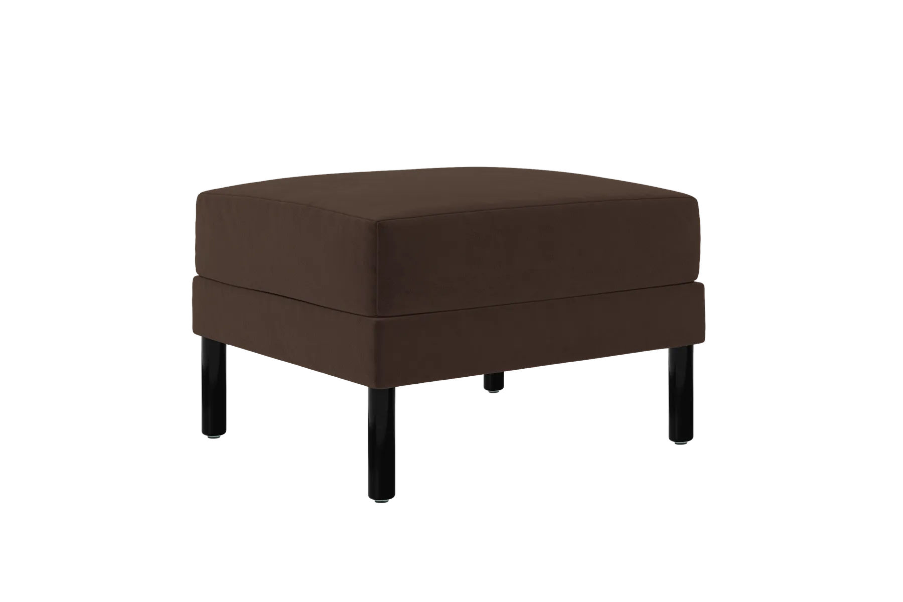 The Essential Ottoman in Recycled Velvet