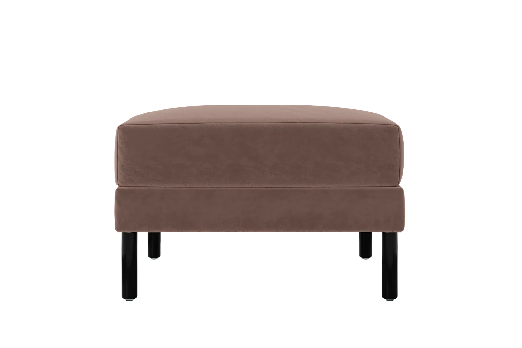 The Essential Ottoman in Recycled Velvet