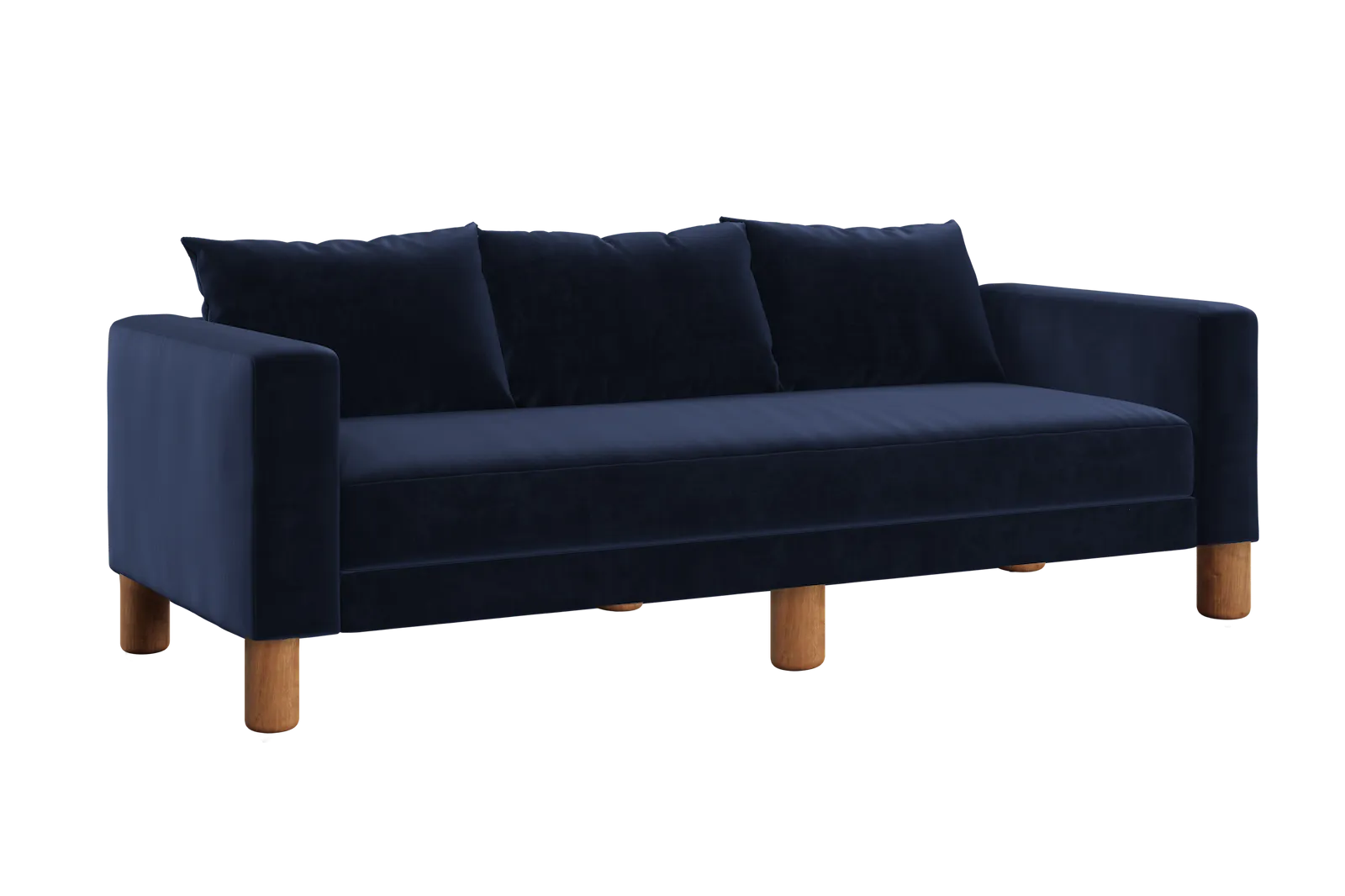 The Essential Sofa in Recycled Velvet