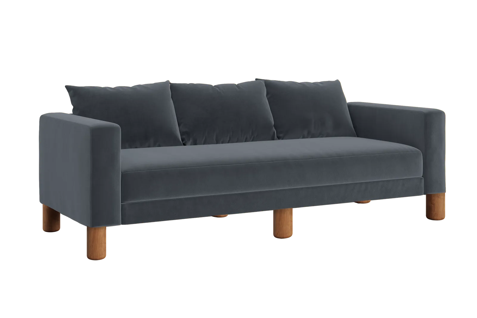 The Essential Sofa in Recycled Velvet