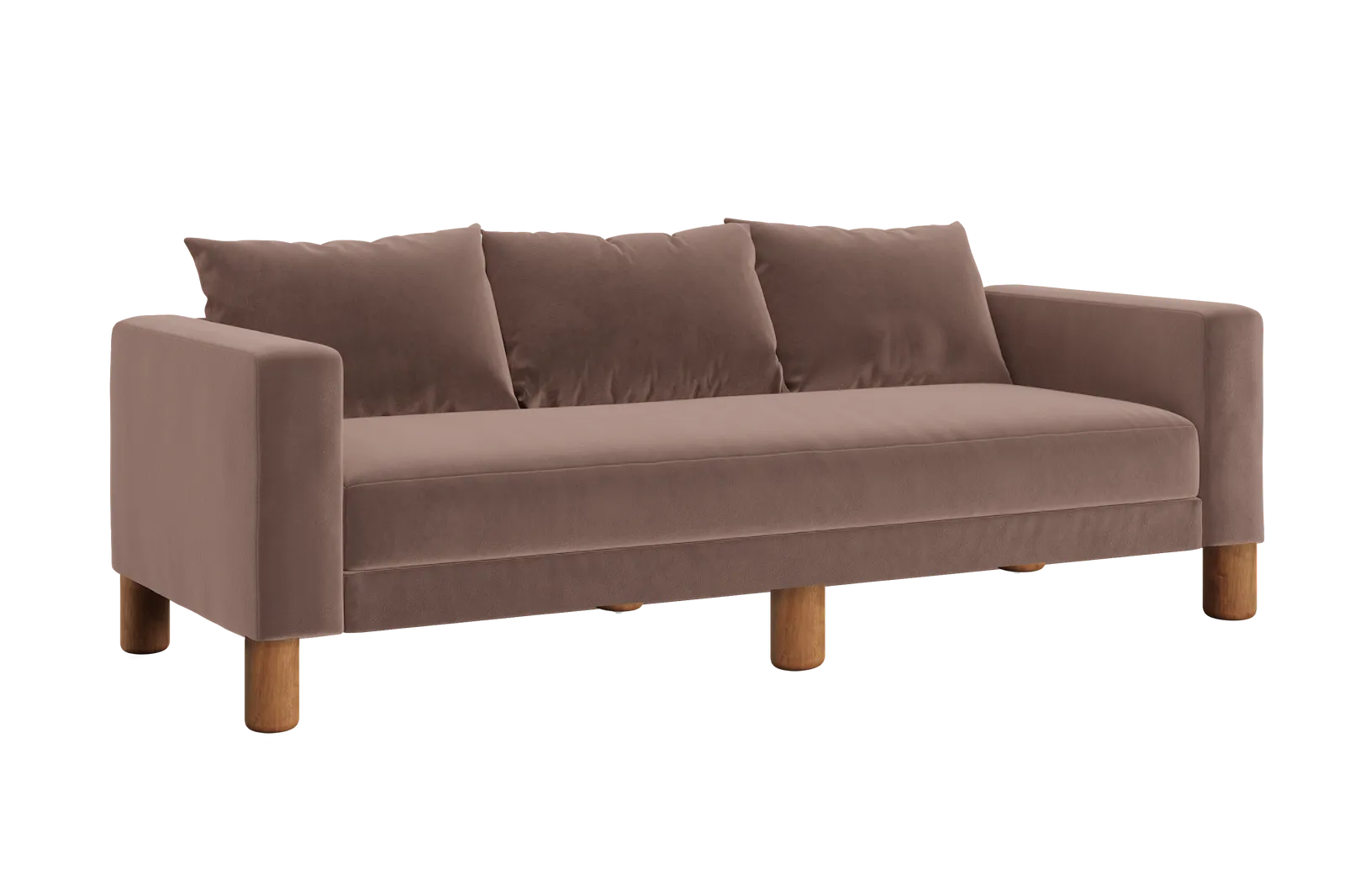 The Essential Sofa in Recycled Velvet