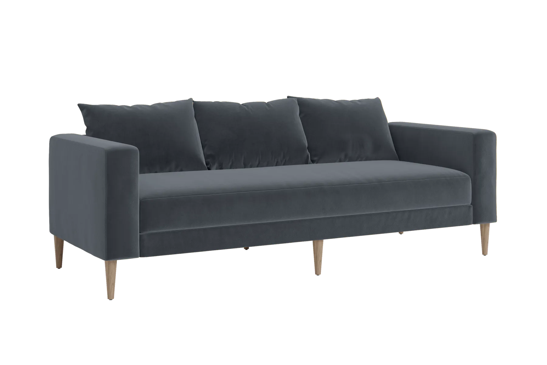 The Essential Sofa in Recycled Velvet