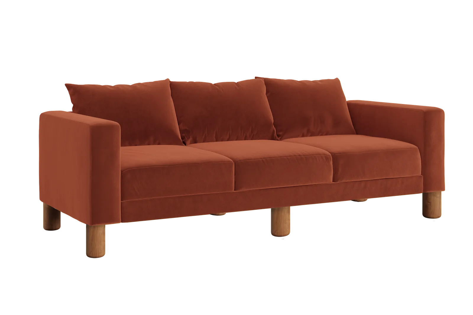 The Essential Sofa in Recycled Velvet