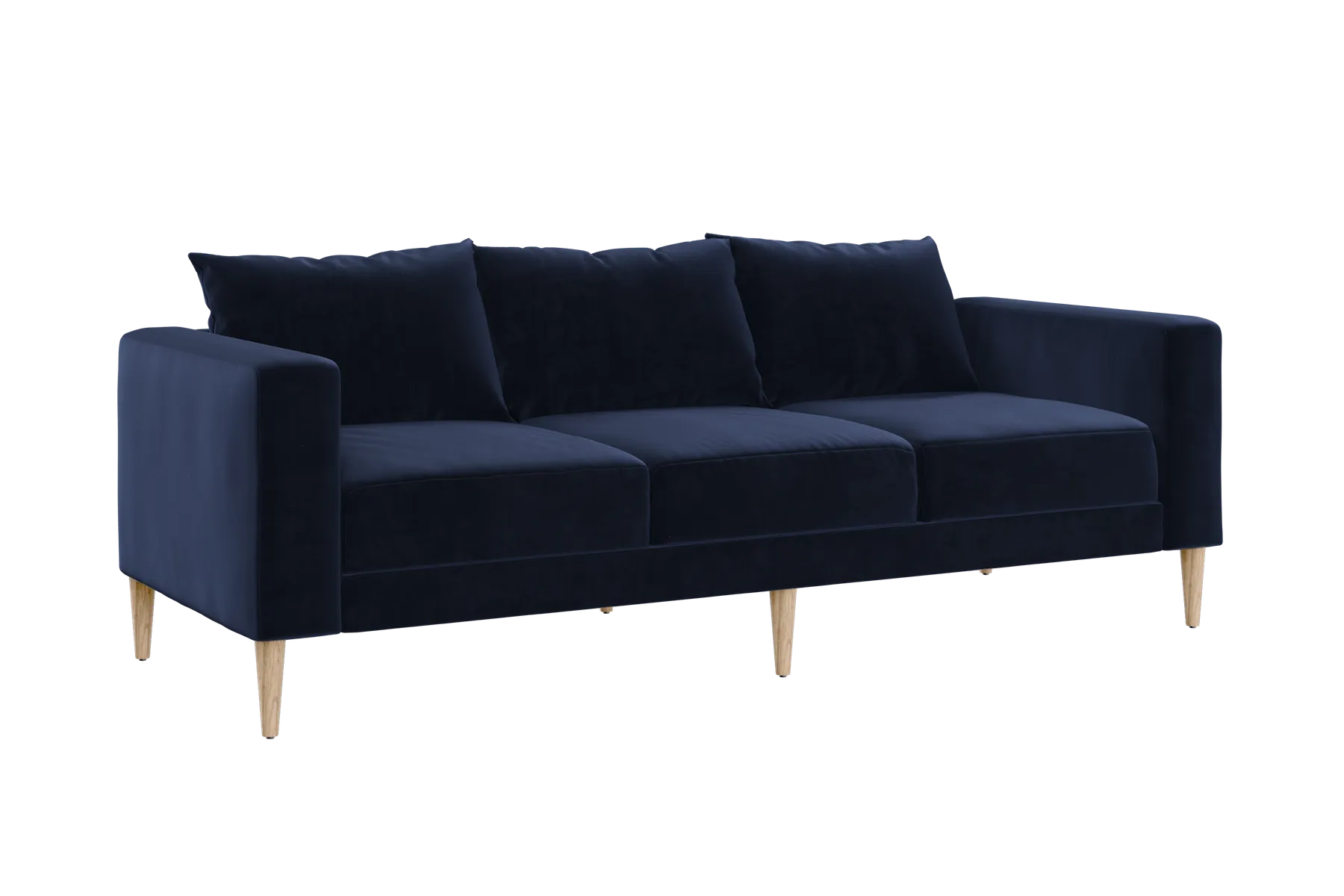 The Essential Sofa in Recycled Velvet