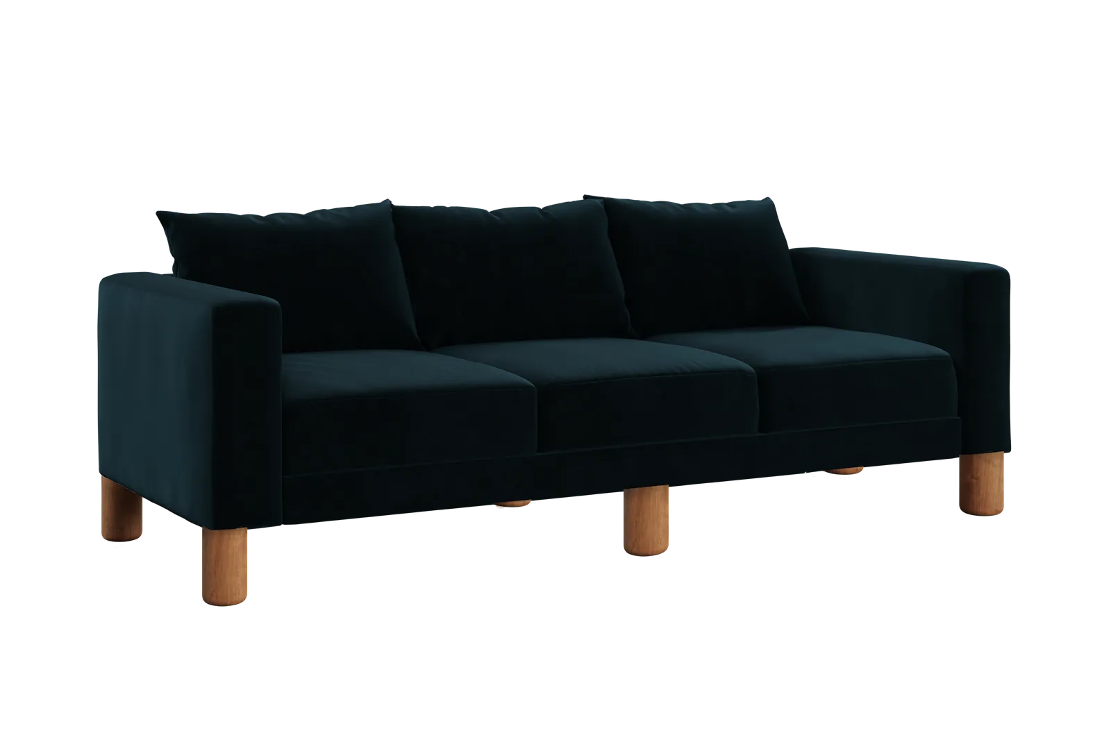 The Essential Sofa in Recycled Velvet