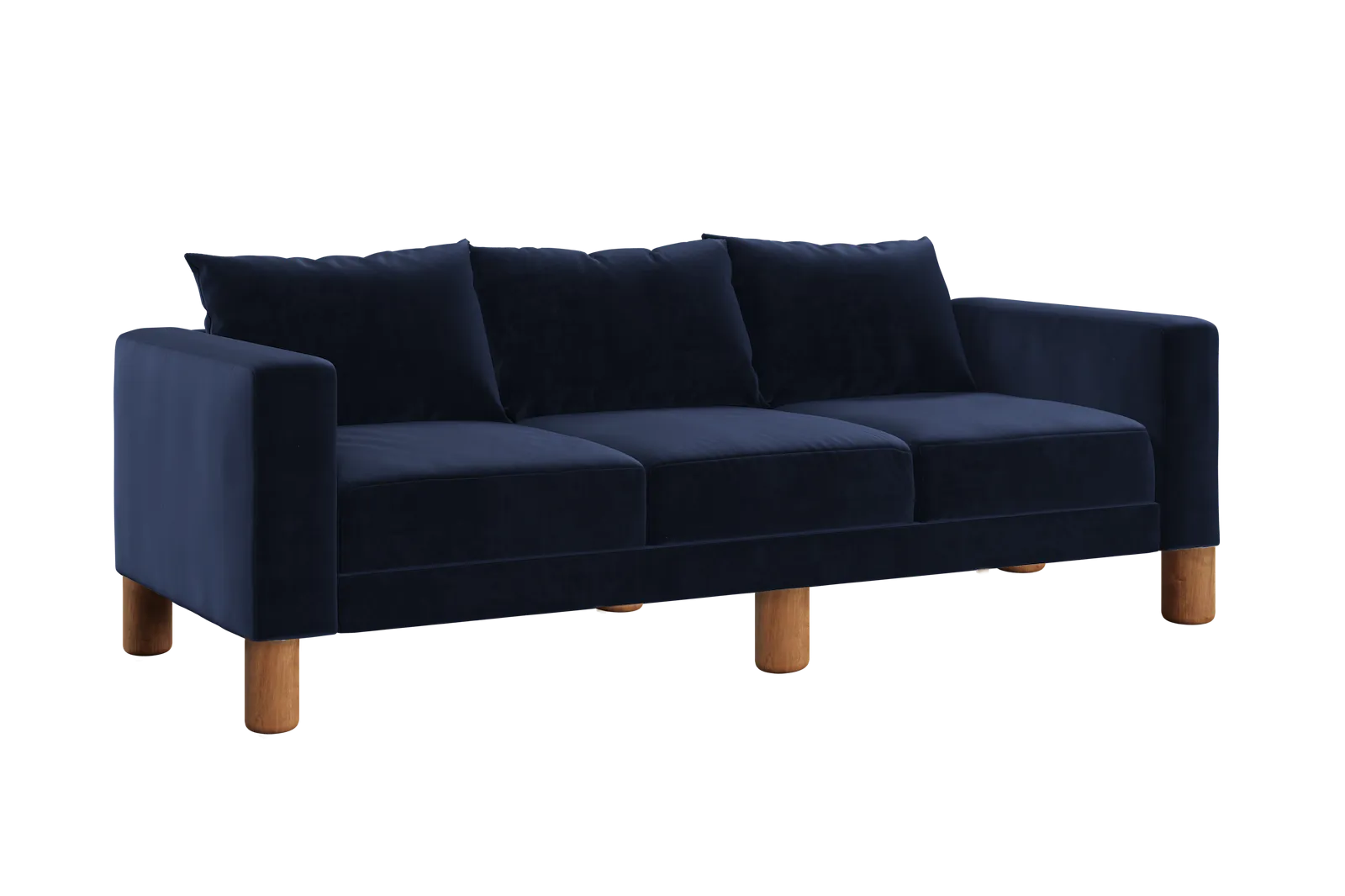 The Essential Sofa in Recycled Velvet