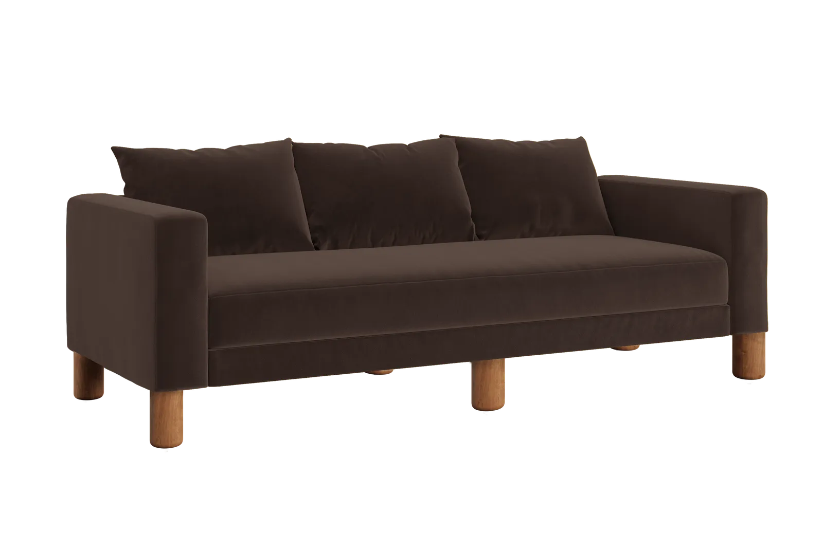 The Essential Sofa in Recycled Velvet