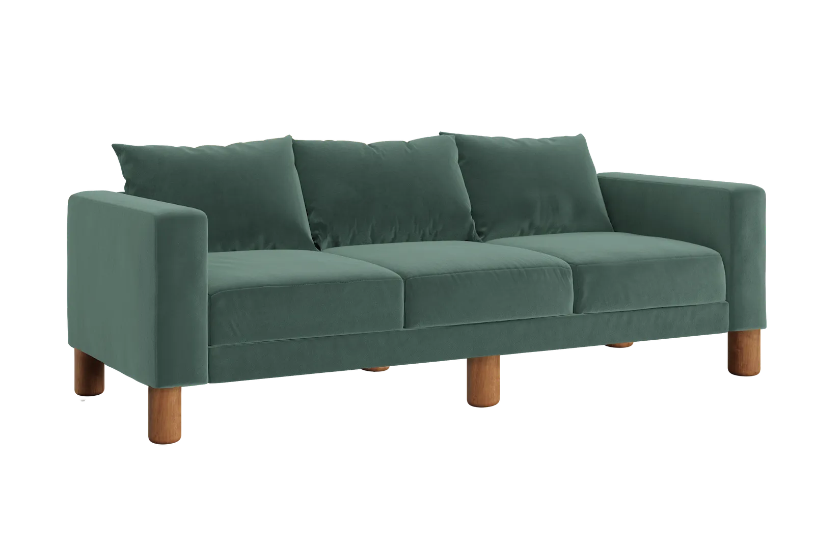 The Essential Sofa in Recycled Velvet