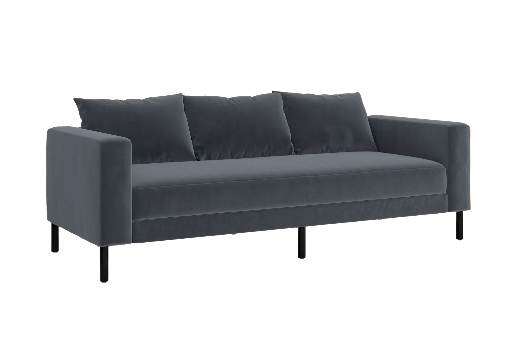 The Essential Sofa in Recycled Velvet