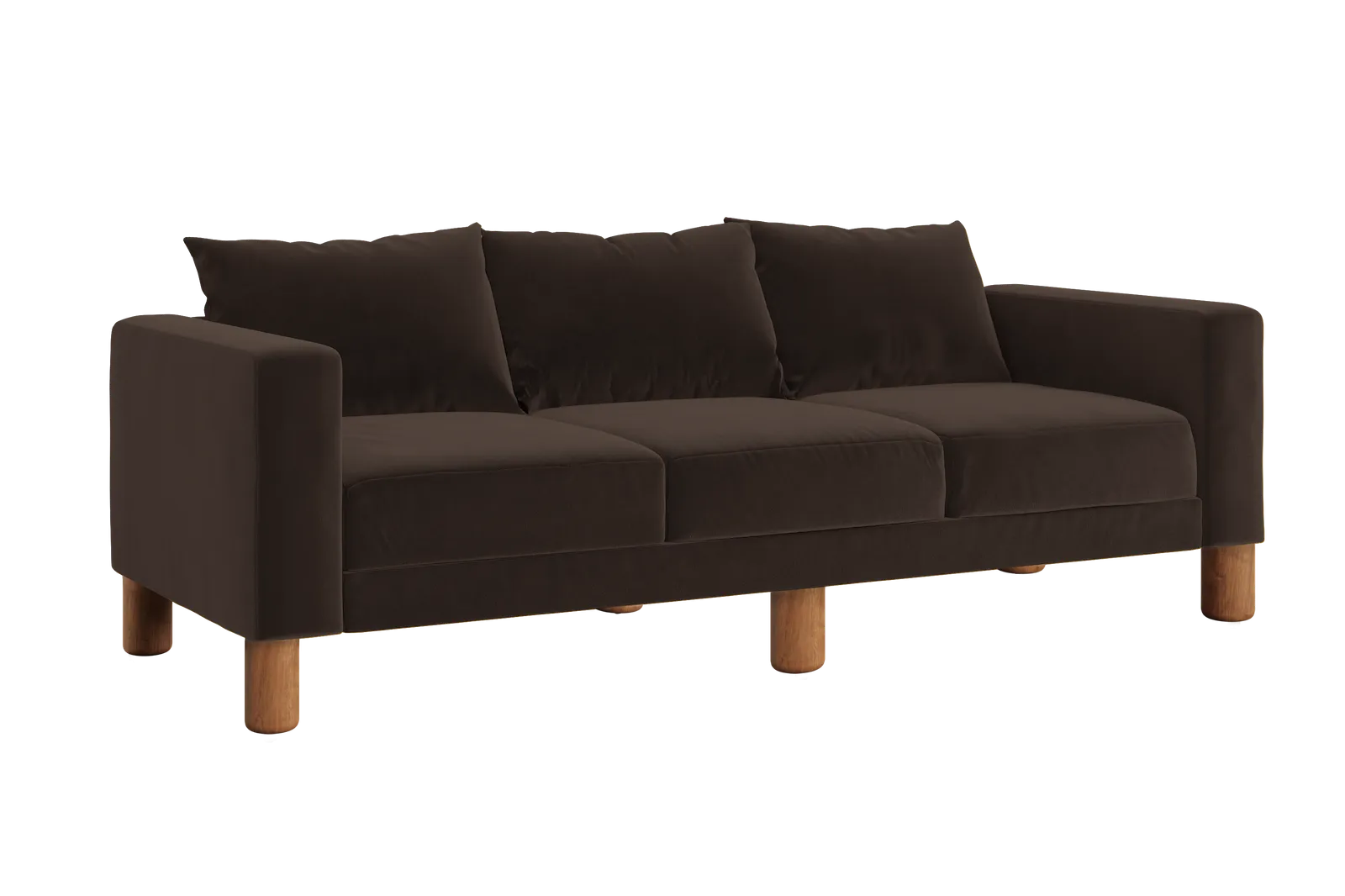 The Essential Sofa in Recycled Velvet