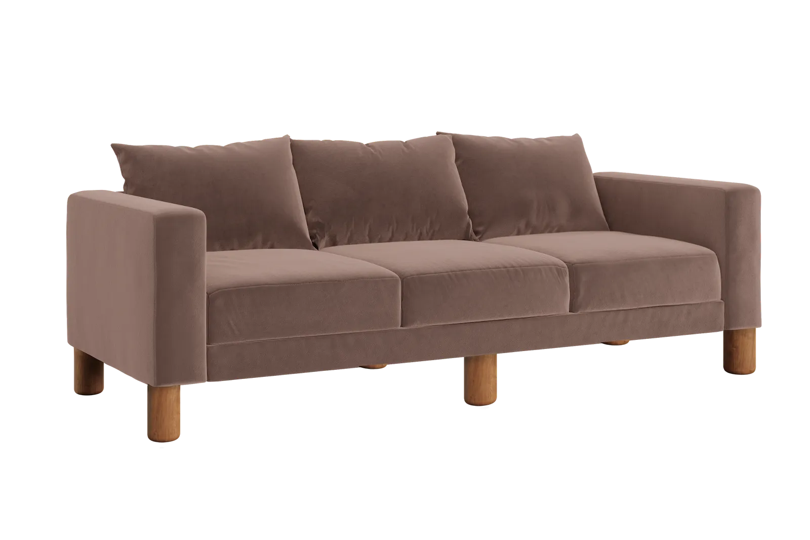 The Essential Sofa in Recycled Velvet