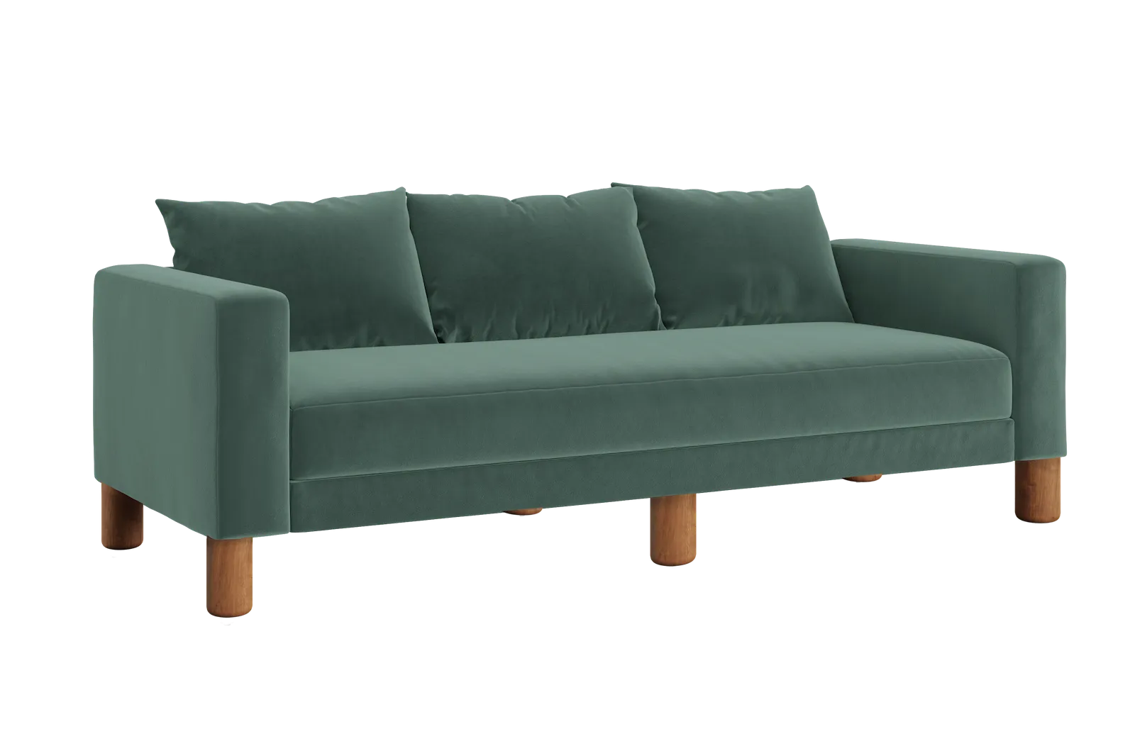 The Essential Sofa in Recycled Velvet