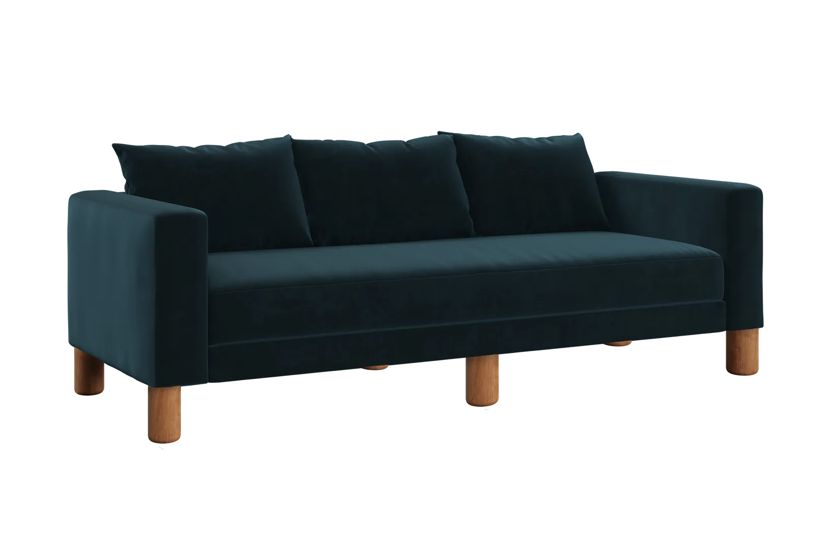 The Essential Sofa in Recycled Velvet