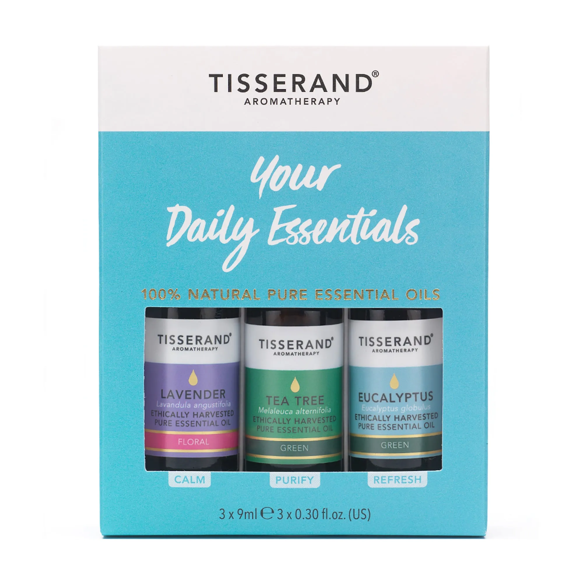 Tisserand Your Daily Essentials 3 x 9ml