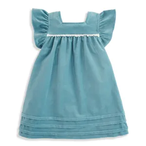 Velvet Gabby Dress -- French Bleu