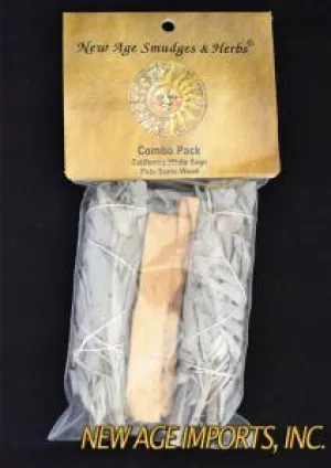 White Sage and Palo Santo Combo Pack